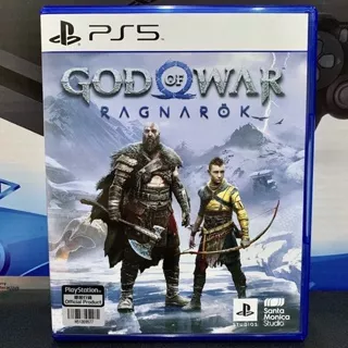 God of War Ragnarok PS5 Kaset God of war Ragnarok Playstation 5 PS 5 CD BD Game Games Gow Rag narok raknarok rak kratos atreus godofowar gad of wor