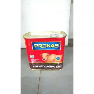 kornet PRONAS 340gr daging kaleng corned lebih sedikit lemak