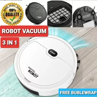 SMART SWEEPING ROBOT 3 IN 1 SAPU PENYEDOT DEBU PEL PEMBERSIH DEBU LANTAI ROBOT VACUUM JALLEN GABOR