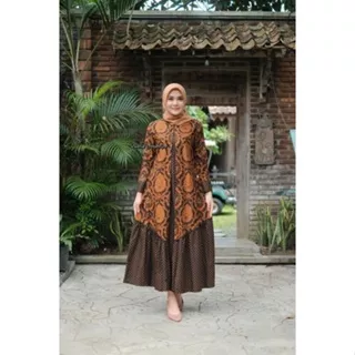 Dress Batik. Gamis Batik Modern