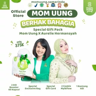 MOM UUNG Mini Paket Special Gift Edisi BERHAK BAHAGIA MomUung x Aurel