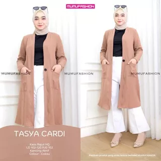 Gardigan Rajut Wanita Tessa Cardy by MUMUFASHION SOLO Bahan Tebal Import Adem Nyaman Termodis Ternyaman