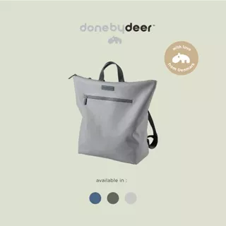 Done by Deer Changing Backpack - Diaper Bag - Tas Perlengkapan Bayi - Waterproof Diaper Bag - Diaper Bag Kokoh Anti Air - Diaper Bag Besar - Diaper Bag Simple