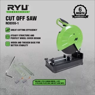 RYU Cut Off Saw 14 Rco355-1 - Mesin Potong Besi - Gergaji Besi