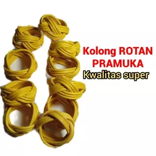 Ring Rotan Pramuka / Ring penjalin halus /Ring rotan hasduk halus / Ring Pramuka Rotan Cincin Hasduk