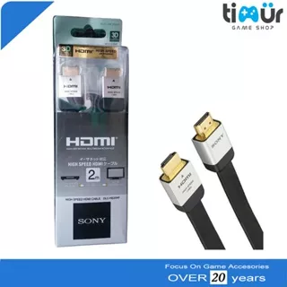 Kabel HDMI to HDMI PS3 PS4 PS5 Laptop PC TV LED 4K 3D Full HD Support Gold Plate