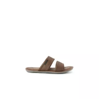 Hush Puppies Sandal Pria Plainville Vi - Double Strap Brown