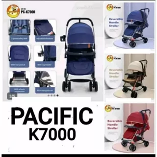 Stroller kereta dorong bayi Pasific PC-k7000 (2 arah dan ayun)