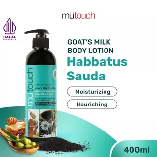 Mutouch Goats Milk Body Lotion with Habbatus Sauda, Olive Oil and Honey 400ml