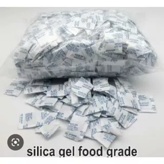 silica gel food grade 100gr/-+80-90pc pengering makanan pengawet makanan