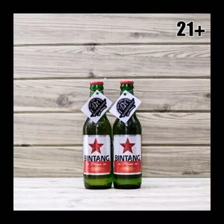 Paket 2 Beer Bintang Pint Pilsener 330ml - Bir Botol - INDOALKOHOL Original 100%
