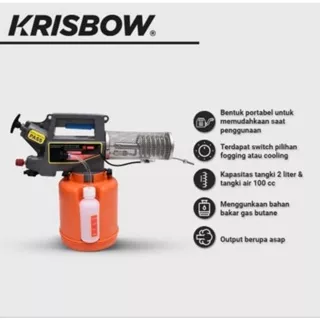 Krisbow Mesin Fogging Pengasapan Nyamuk Portable 2 Ltr