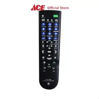 Ace I-Klic Remote Tv Universal 139Ex - Hitam All In Remote Controller Remot Tv Universal Universal Remote Perlengkapan Elektronik