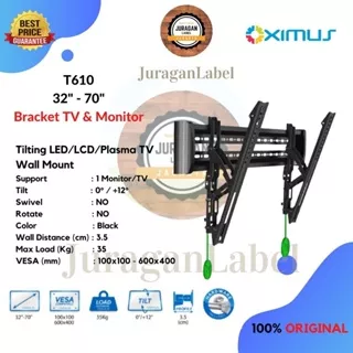 BRACKET Oximus Aquila T610 LED TV Monitor 32-70 Tilt