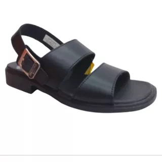 Sepatu Sandal Pria Pakalolo Original Kulit Asli 1904 Hitam