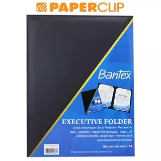 DISPLAY BOOK / EXECUTIVE FOLDER BANTEX A4 7412 10 BLACK