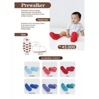 Cuddle Me Prewalker Sepatu Alas Kaki Latihan Jalan Anti Slip Cuddle Me