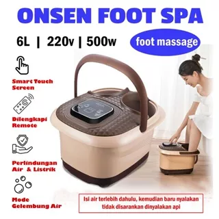 Foot Spa Massage Ember Onsen Baskom Pijat Rendam Air Kaki Elektrik o2