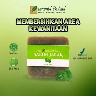 Sabun Sirih Kewanitaan / Sabun Batang Herbal Natural Alami Organik / Sabun Sirih Jatropha Serambi Botani