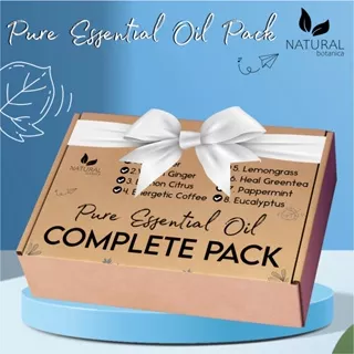 Pure Essential Oil Complete Pack Isi 8 Spesial Parcel Kado Hampers