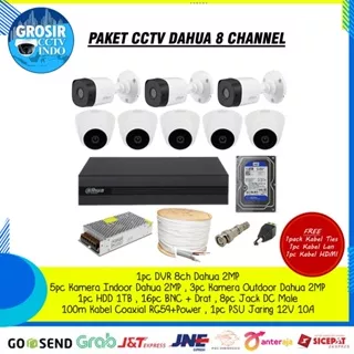 PAKET CCTV DAHUA 8CH