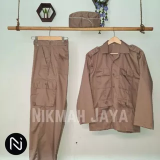 Baju Bung Tomo (DEWASA) / Baju Veteran Karnaval Dewasa / Baju Karnaval / Baju Veteran / Baju Pahlawan / Baju Pejuang (DEWASA)