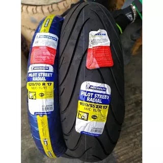 Ban Michelin pilot street radial 120 70 17 dan 180 55 17