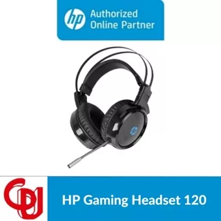 Headset Gaming HP H120 - RGB LED USB+2 Jack Wired