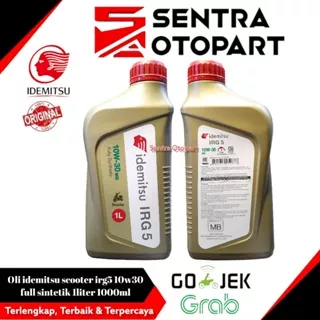 Oli idemitsu matic scooter irg5 mb 10w30 full sintetik 1 Liter ORIGINAL