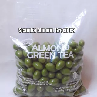 Coklat Scandia Almond Greentea 1kg