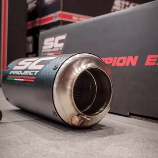 SC Project CR-T Muffler Silencer Only Original - Inlet 54 MM