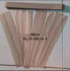 kain pres plastik 30cm/isi 5