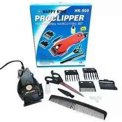 Alat Cukur Rambut - Proclipper Happy King -  Mesin Cukur HK-900 - Mesin Alat cukur rambut listrik terbaik The Best happy king HK-900 - Random