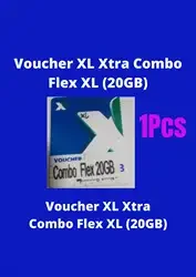 Voucher Kuota XL Xtra Combo Flex XL (20GB), Xl Combo Flex 20GB Nasional