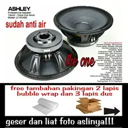 speaker komponen ashley 15 in LF15V400/LF15 V400 original 1800watt coil 4 in/component speaker/isi speaker 15in