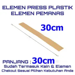 Elemen pres plastik 30cm / elemen sealer / impulse sealer