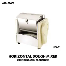 Mesin Pengaduk Adonan Mie/ Horizontal Dough Mixer WILLMAN