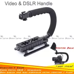Stabilizer Grip Video Handle C Shape Kamera DSLR Mirrorless Film Making Tools
