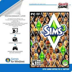 THE SIMS 3 COMPLETE COLLECTION KASET DVD GAME PC GAME LAPTOP