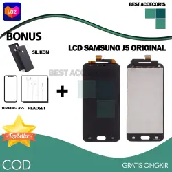 LCD SAMSUNG J5 2015 / J500 FULLSET TOUCHSCREEN ORIGINAL OEM / AAA CONTRAS