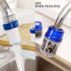 Saringan air Kran Catridge Mini- Water Filter keran air Faucet Busa /Saringan Keran Penjernih Air Filter Kran Water Karbon Aktif ZeolitSaringan air Kran Catridge Mini Saringan Filter Kran Keran Air ukuran Kecil Water Filter Purifier