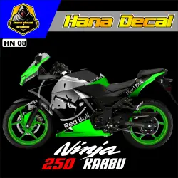 decal stiker kawasaki ninja 250 karbu full body kode 05