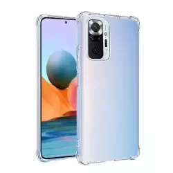 SOFTCASE ANTI CRACK FOR XIAOMI REDMI NOTE 10 / NOTE 10 PRO - ULTRA THIN ANTI SHOCK JELLY SILIKON SHOCKPROOF - CLEAR