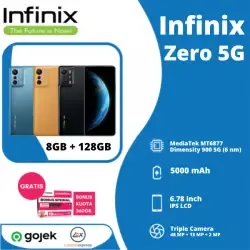 Infinix Zero 5G Smartphone [ Ram 8GB / Rom 128GB ] - Garansi Resmi