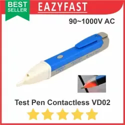 Test Pen Contacless Non Contact AC Voltage Detector Kabel Putus VD02