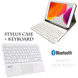 Apple iPad 5 6 7 8 9 iPad Mini 1 2 3 4 5 6 iPad Air 1 2 3 4 iPad Pro 9.7 Pro 10.5 Pro 10.5 Pro 11 2018 Sarung Keyboard Bluetooth Book Case