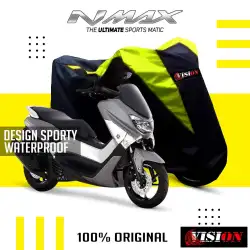 List Kuning Vision Sarung Motor cover body Yamaha Nmax Anti Air Waterproof Penutup Pelindung debu