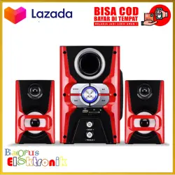 GMC 886G Multimedia Bluetooth Speaker full bass body super mewah Aktif original new promo