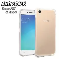 Case Anti Crack For Oppo A37 / A37f / Neo 9 Ultra Thin Anti Shock Jelly Silikon Shockproof Softcase - Bening