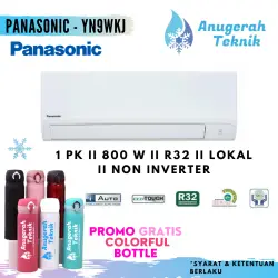 Panasonic AC Split 1 PK R32 Standar Non Inverter - YN9WKJ